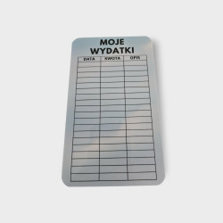 Karta "Moje Wydatki"