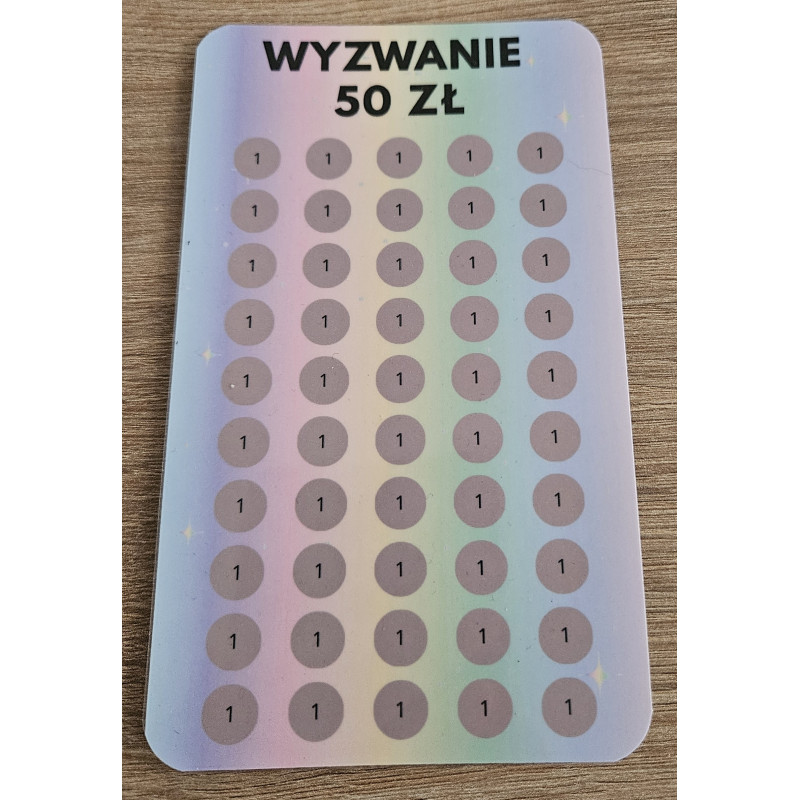 Wyzwanie Oszczędnościowe 50 zł