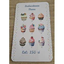 Wyzwanie – Babeczkowe Menu (Cel: 150 zł)