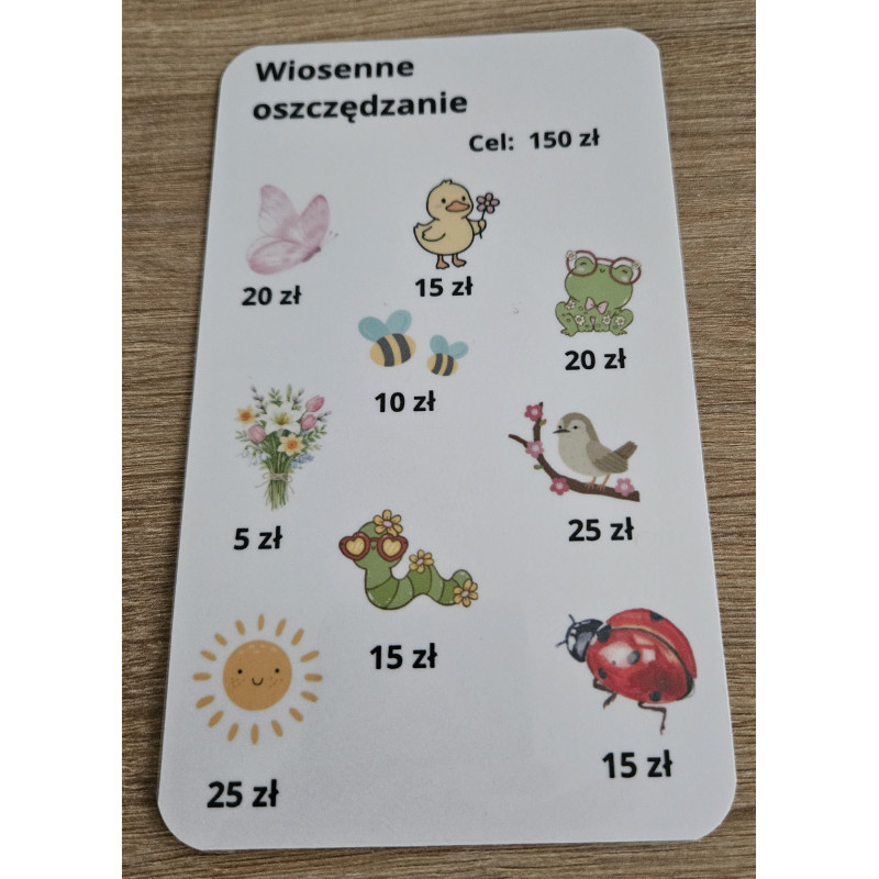 Wyzwanie Oszczędnościowe – Wiosenne Oszczędzanie (Cel: 150 zł)