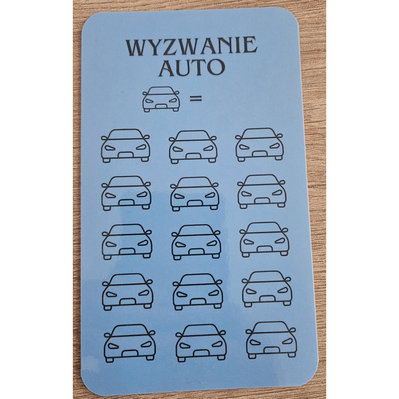 Karta Wyzwanie Oszczędnościowe – AUTO