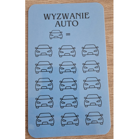 Karta Wyzwanie Oszczędnościowe – AUTO