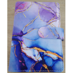 Binder A6 Fioletowy Marmur