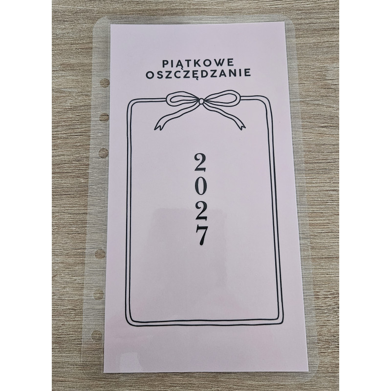 Zestaw Wyzwanie Oszczędnościowe: Piątkowe Oszczędzanie 2027