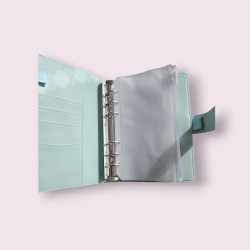 Binder A6 Błękitny